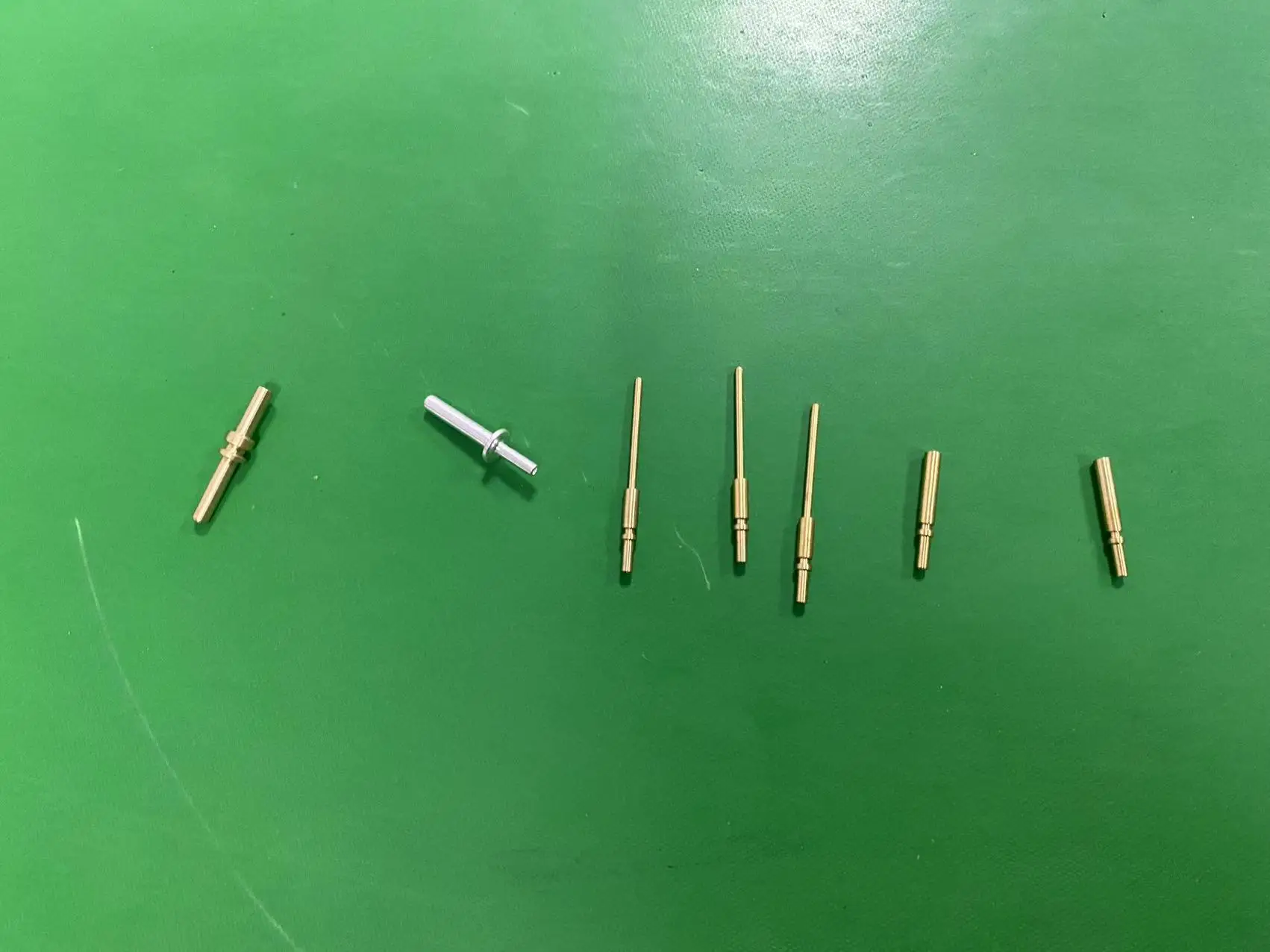 OEM ODM Brass CNC Turning Parts Crimp Terminal Solid Contacts Pin Terminals Copper Shaft