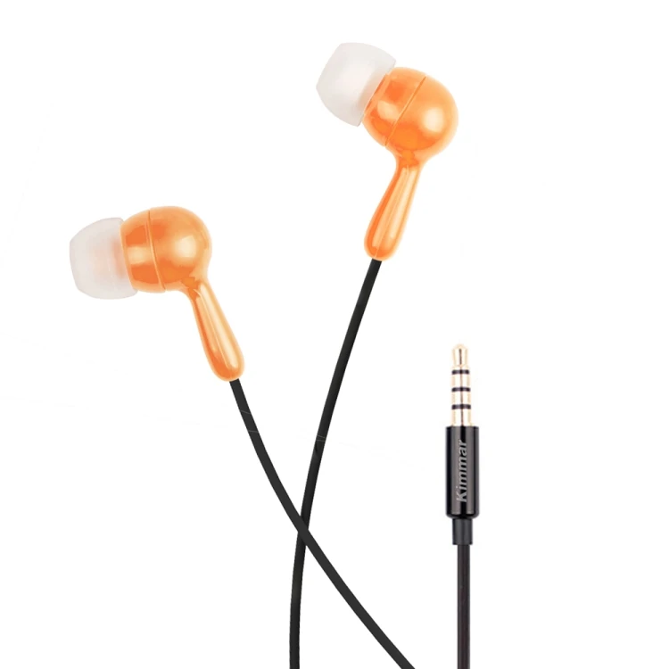 Lightweight waterproof IPX8 wired in-ear earphone  3.5mm stereo headphone for underwater sports/amusements