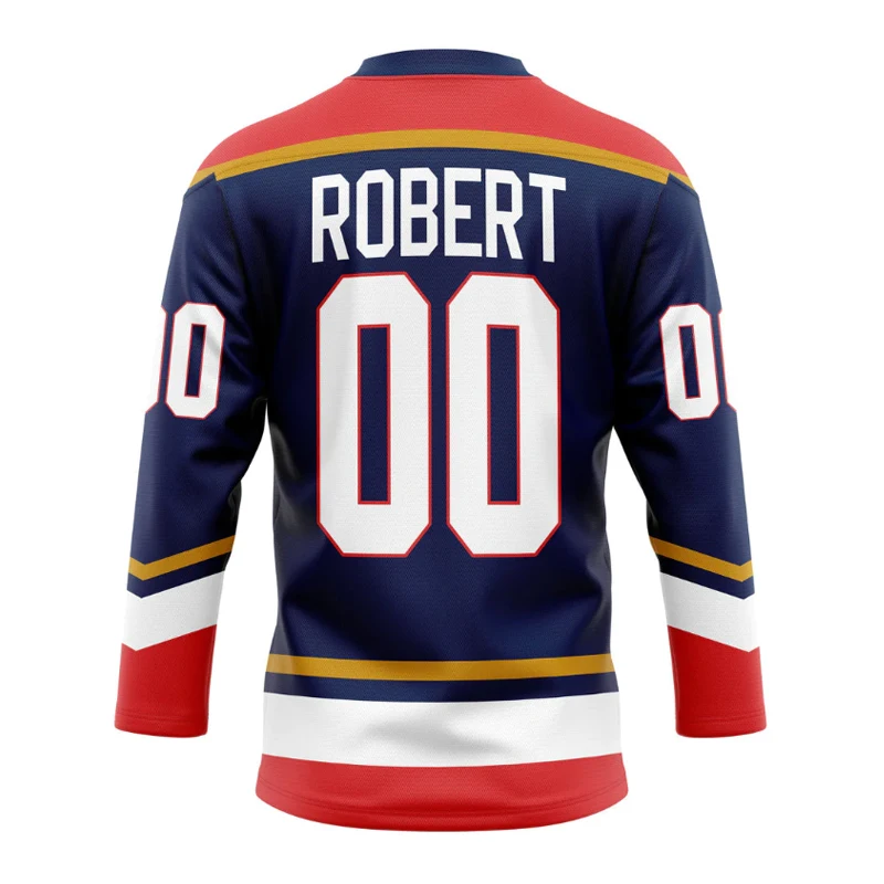 Fashion design customized international reversible ice hockey jerseys with sublimation printing
