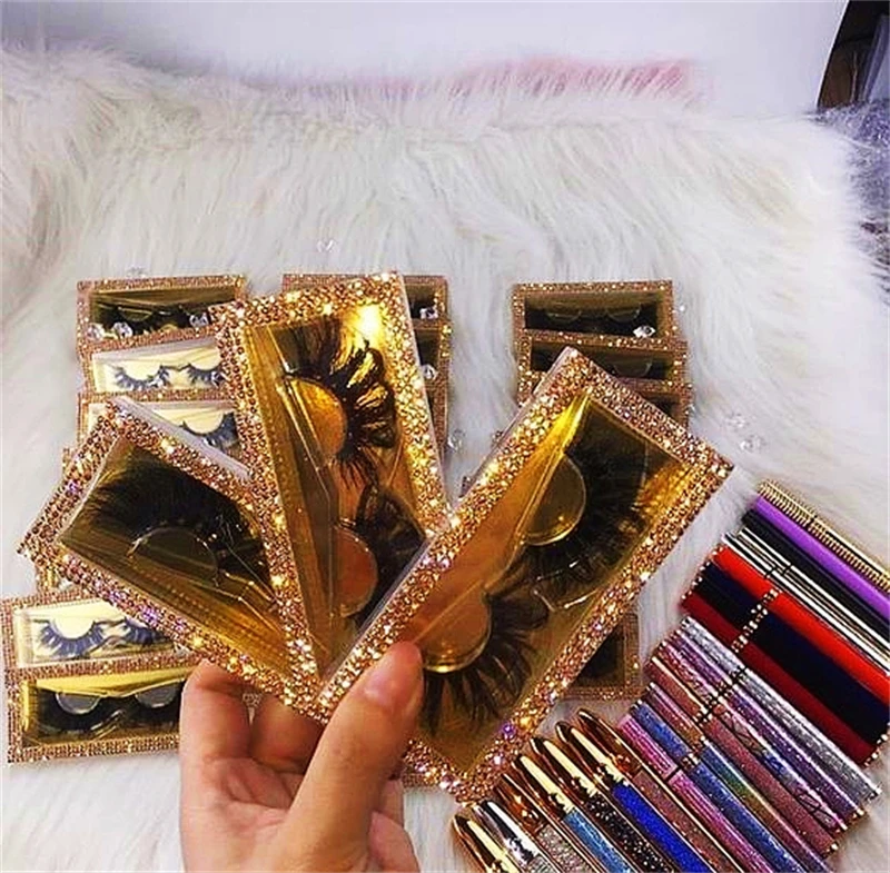 Custom Real Serbian Mink Fur Eyelashes 15mm  3d Eyelashes Mink Lashes 3d Best Mink Lashes