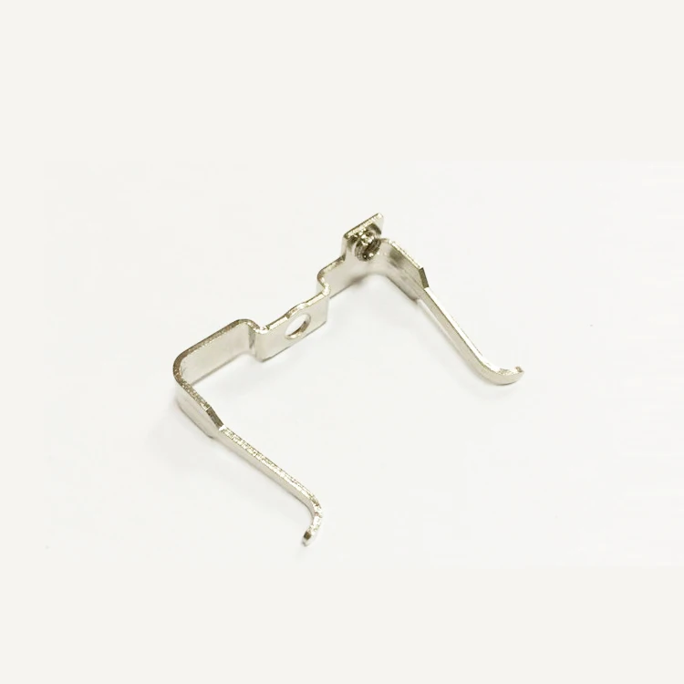 OEM high precision copper power socket connector brass electrical metal stamping parts socket clip brass copper contact