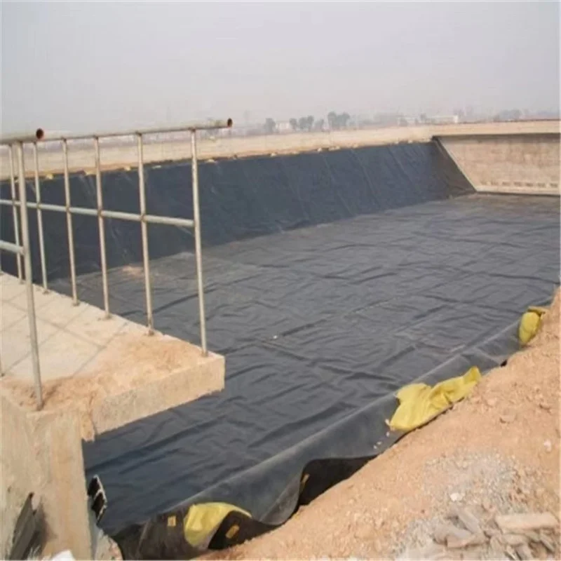high-density polyethylene film production line 0.2mm-2mm hdpe geomembrane for dam lining