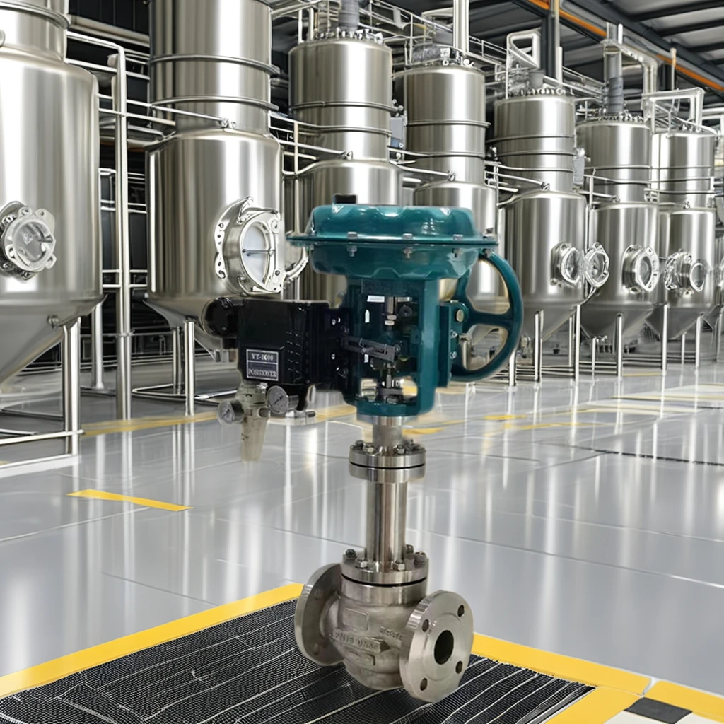 Stainless Steel Regulating Steam Cryogenic Control Valve
