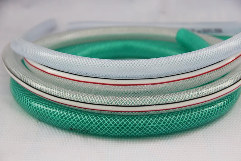 ISO9001 Certified high temperature resistant  pvc net hose fiber reinforced hose high pressure with quality and good price