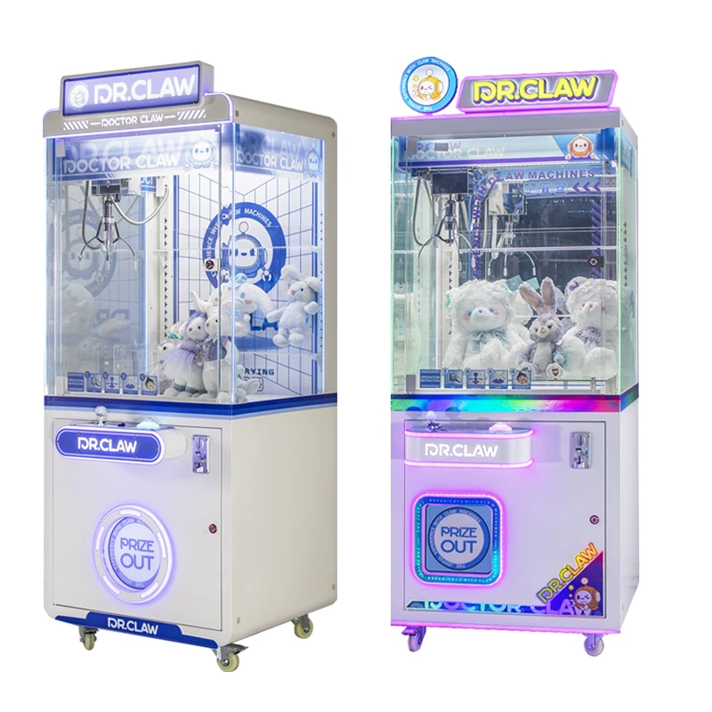 TONGRU Factory  12 Hours Design Claw Crane Machine Toy Crane Machine Coin Operated Games Catch Doll Gift Game For Sale