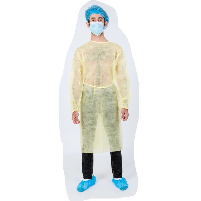  Good Quality Color matching Surgical gown Water Resistant Isolation Gown