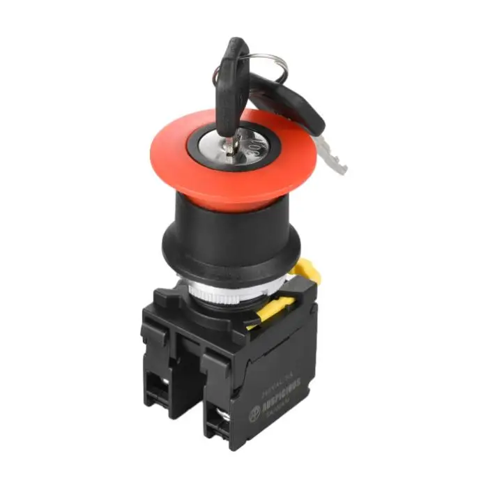 Momentary Push Button Switches Reset Key Switch Emergency Stop Switches A2PESS11