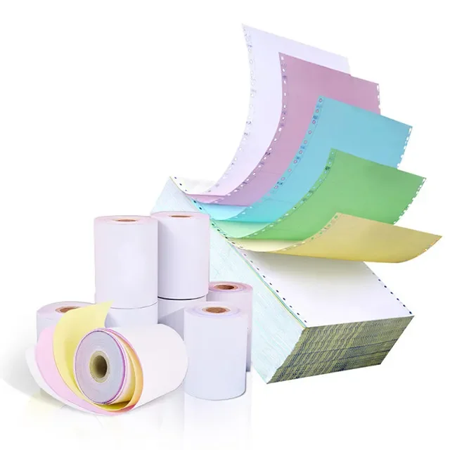 52g White Pink Yellow Blue Green NCR Paper Carbonless CFB Paper/CF Paper/CB Paper