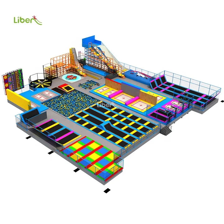 TUV Approved High Quality Factory Price Good Service Trampoline Park Indoor for Commercial
