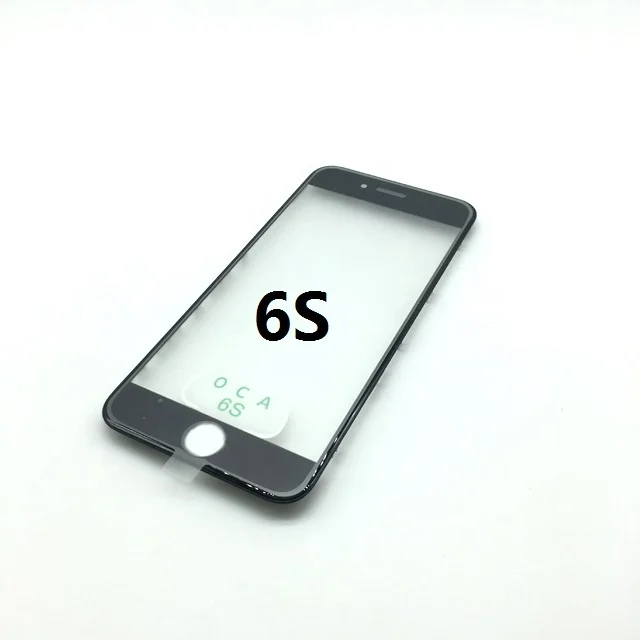 Stable Quality 3 In 1 6S Touch Screen Digitizer  Panel Front Glass Screen Lcd Screen Front Outer Glass Lens Panel For IPHONE