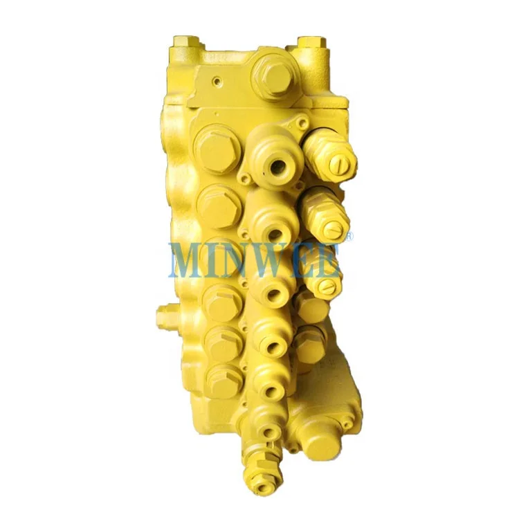 Excavator parts PC130-8 PC130-7 PC120-8 PC120-6 PC128US-1 control valve  723-56-11200  723-57-11700 hydraulic main control valve