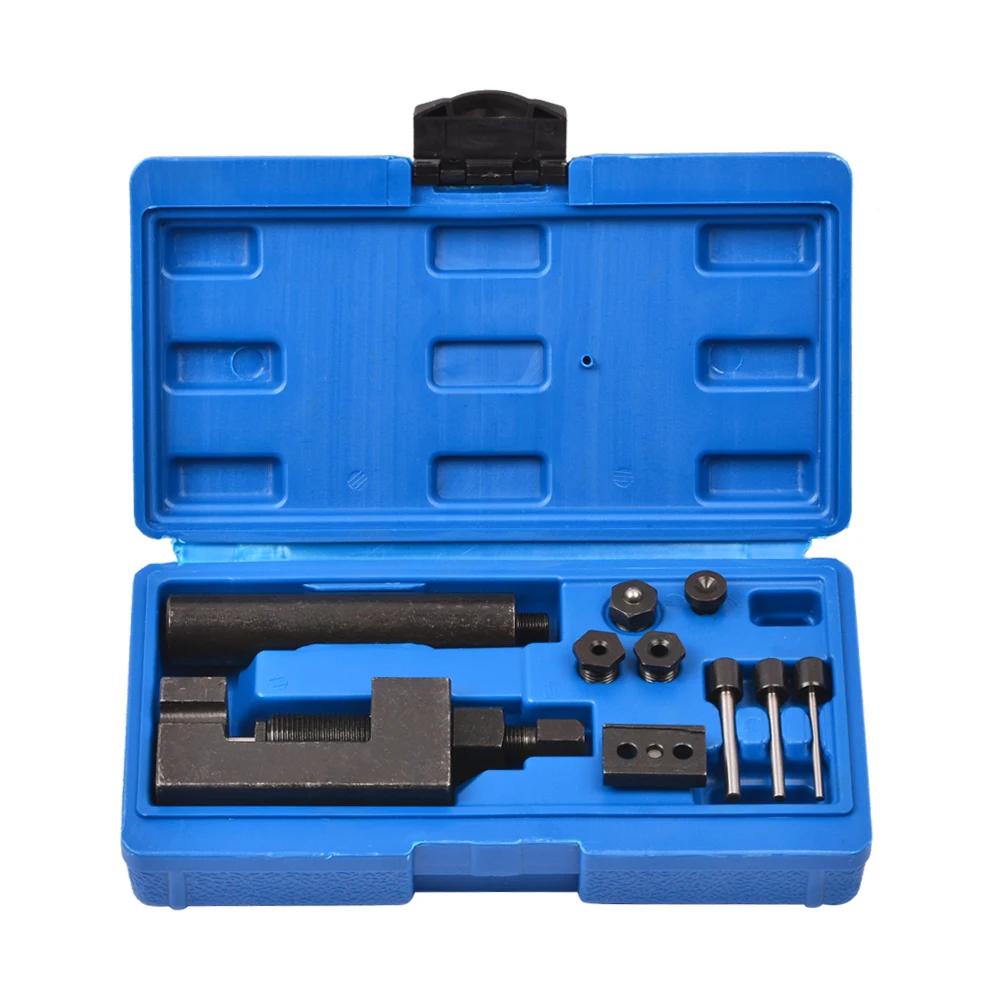 Мотоцикл привод цепи выключатель заклепки клепальный резак набор инструментов для ремонта