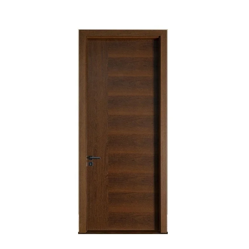 Fire Rated Solid Wood Door Design Timber Hotel Interior Flush Door Fireproof Wood Door
