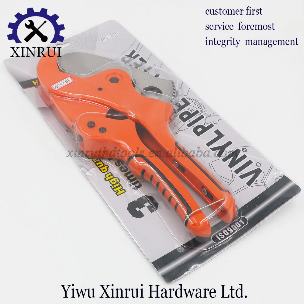 High Quality Plumbing Tool 63mm Plastic Pipe Cutter PVC Water Tube Hose Ratchet Action