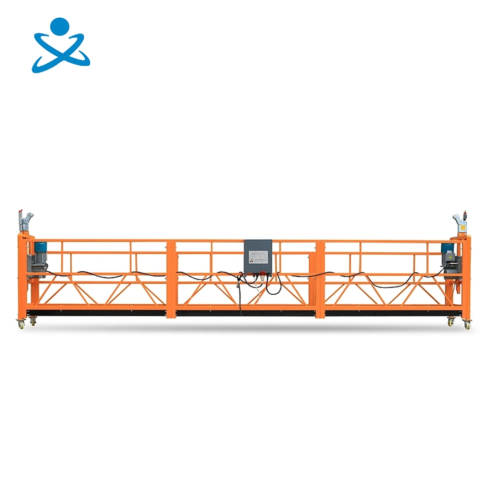 ZLP630 galvanized electric suspended platform with hanging basket working platform used andamio guindola