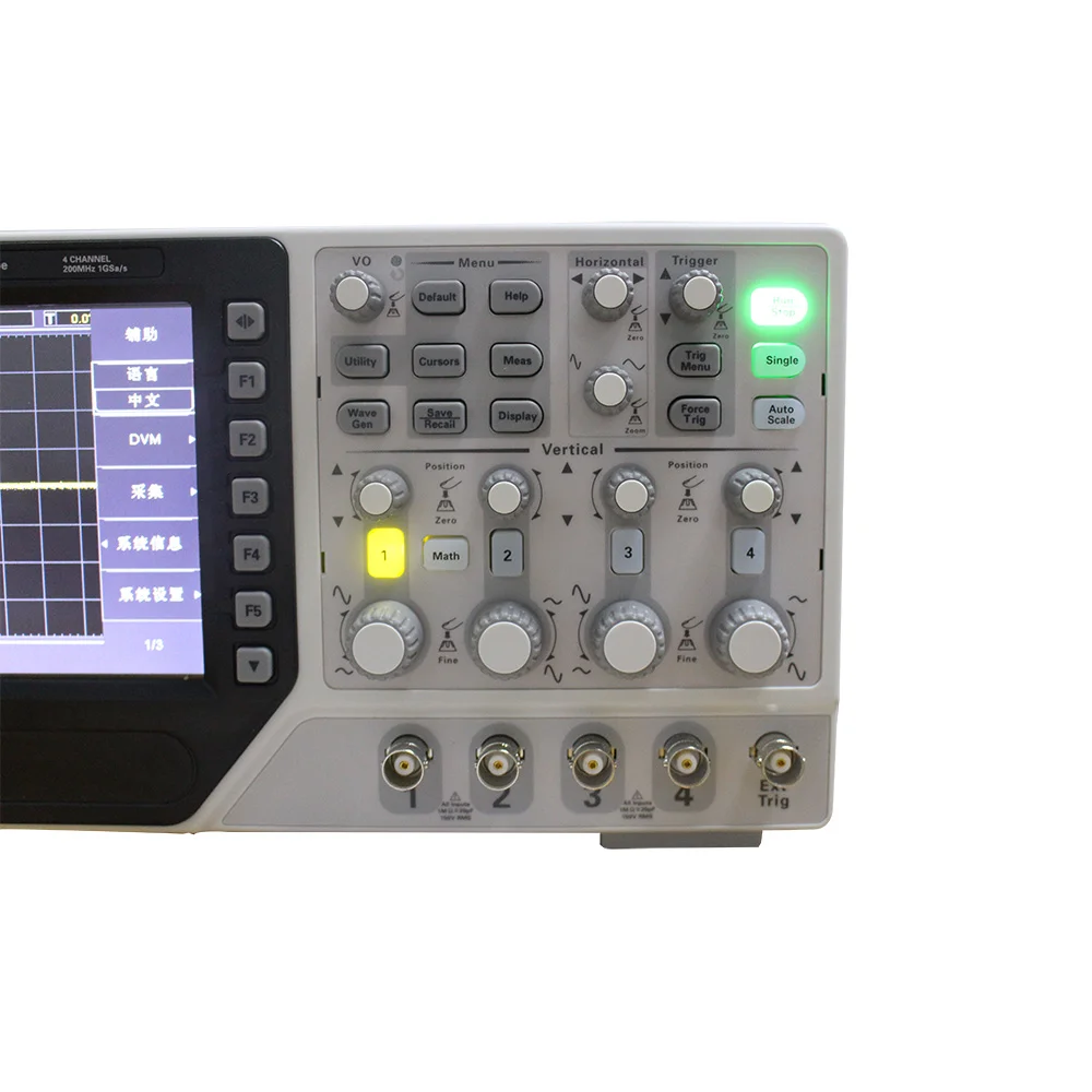 Hantek Dso4204b 200 МГц 4 канала портативный Osciloscopio Цифровой запоминающий обучения осциллограф с