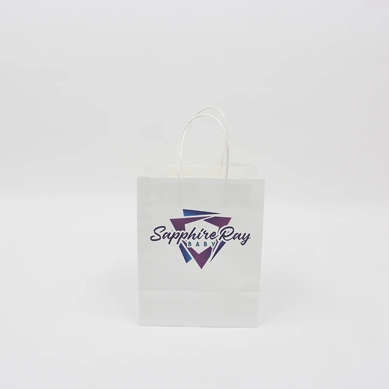 
high quality kraft paper bags with handles for Shopping Paper Bag Custom Printing Eco Friendly Recycle 