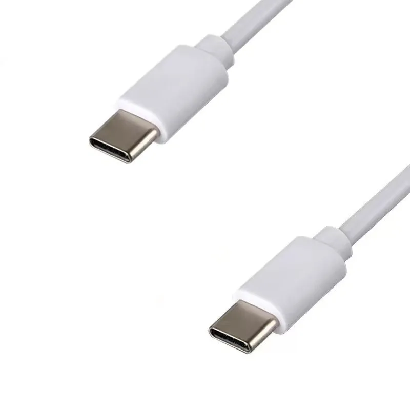 9V2A USB C male to USB C male power charge data transfer cable 1m