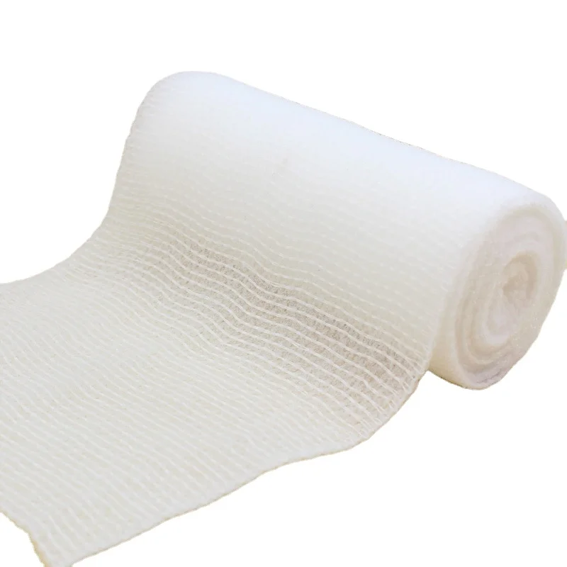 Crepe bandage medical PBT bandage fixed binding non-woven elastic bandage