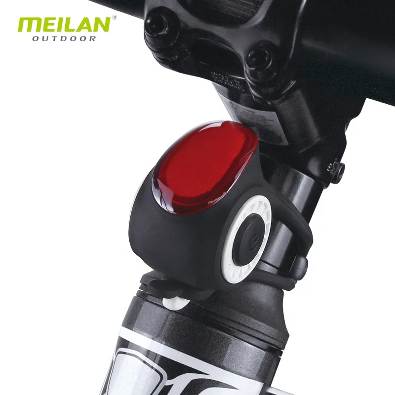 Meilan S3 Multi-function bike electronic horn 150db super volume mini size wireless control bicycle bell with COB safety light