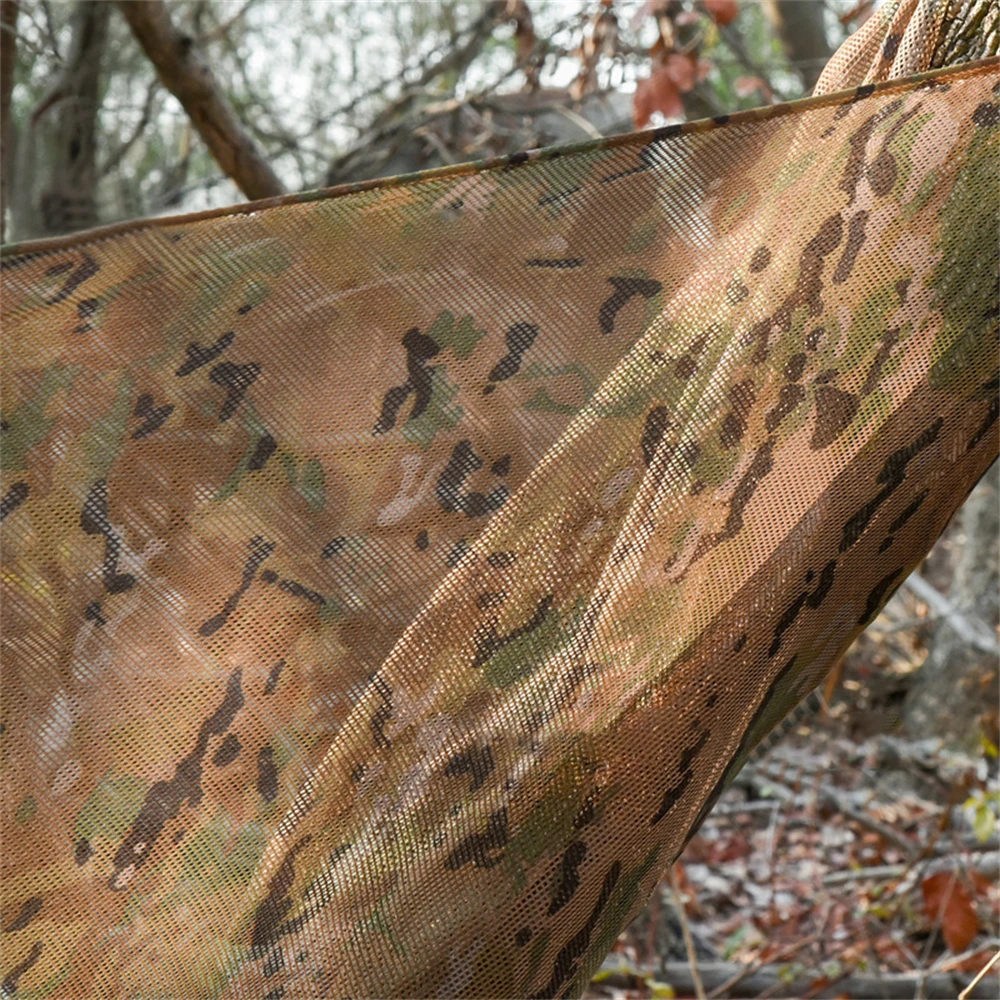 TRONYOND OEM 300D camouflage mesh eye Single Layer Camo Hunting Blind Sunshade Camping Watching Hide Shooting Camouflage Net