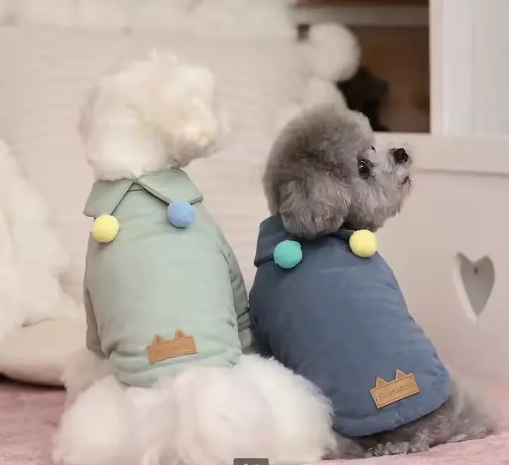 cat dress pet clothes Cheap Pet Product Cute Cat Clothes Cotton Warm Dog Clothes Custom Fashion Puppy Costume