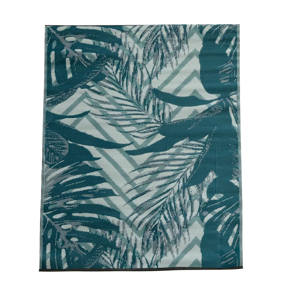 High Quality WANMI Manufacture 100% Recycled Plastic Polypropylene Tubing Woven Large Indoor Outdoor RV Floor Ground Mat