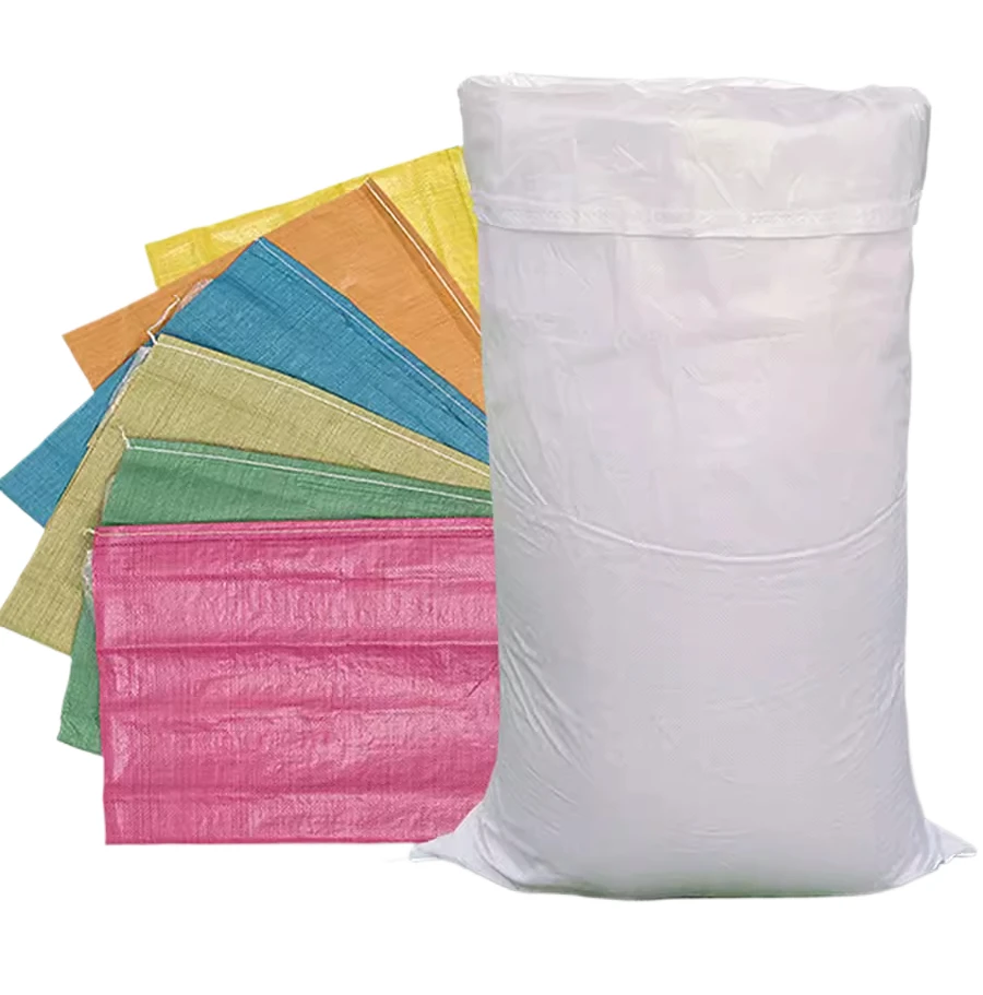 Hot Sale Colorful Plastic Sack Polypropylene Virgin PP Woven Bag For Powder Detergent Eco Bag PP Woven
