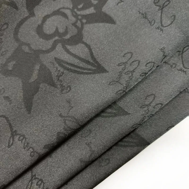 Custom Brocade Jacquard Fabric 14/16/19/22 Silk Fabric For Shirt Dress