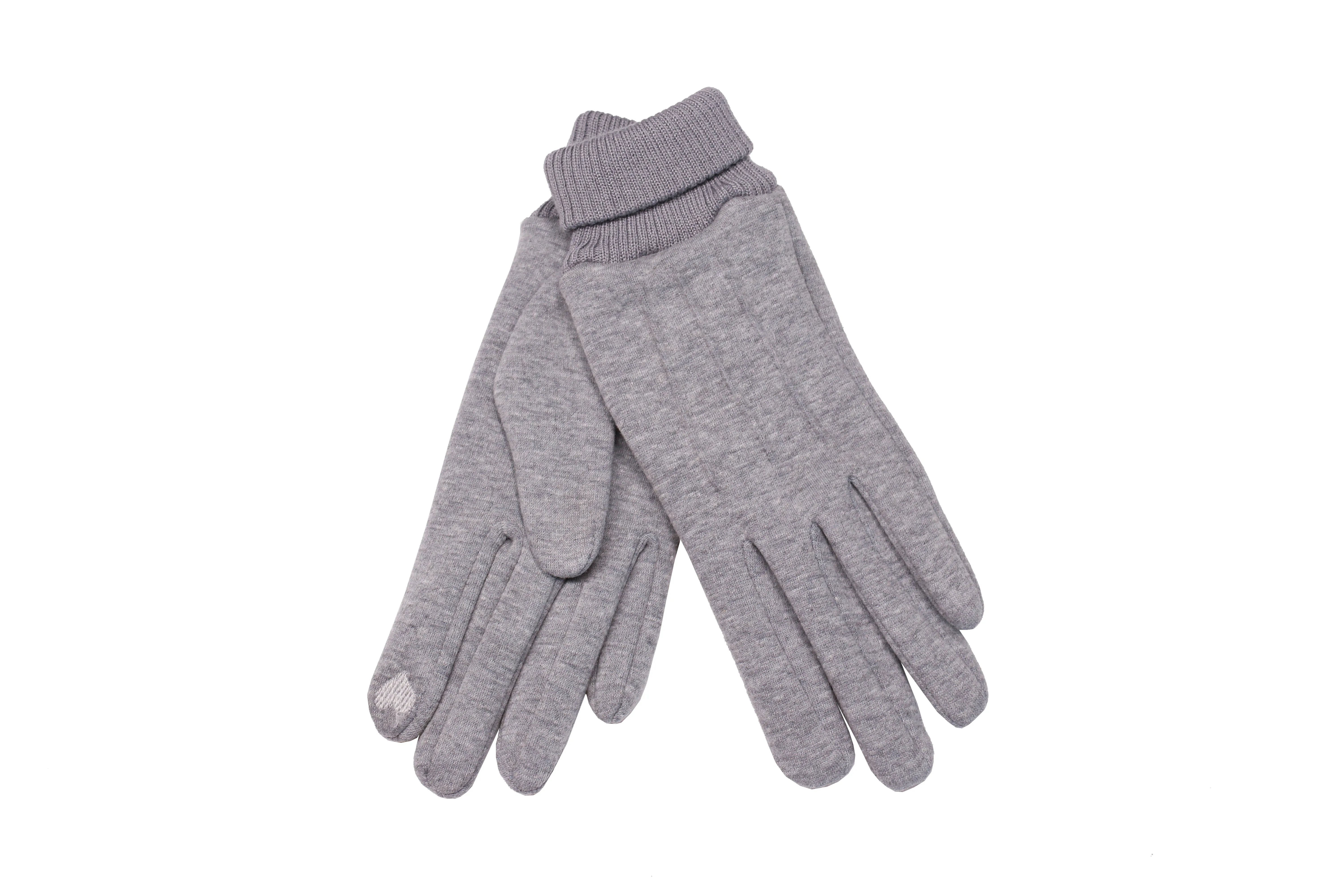 Cuff knitted Warm gloves and cold-proof gloves with five fingers in winter