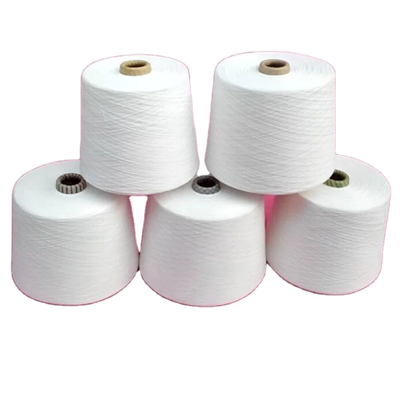 Polyester Viscose TR 85/15 80/20 Vortex spinning blended melange yarn for knitting