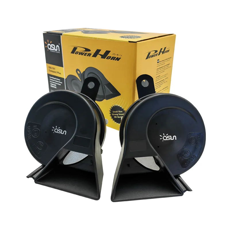 12V Osun Two Tone Waterproof Snail Car Tweeter horn Pure Cooper ABS ODL-161 Compact Plus