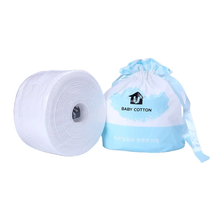 Manufacturers Supply Disposable Face Towel Cotton Soft Face Towel Makeup Remover Cloth