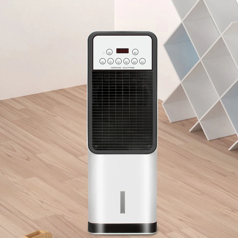 Electric 70cm Large Tower Fan Rotation Vertical Bladeless Fan Air Condition Fan Desk Cold and Hot Home Office EU Plug