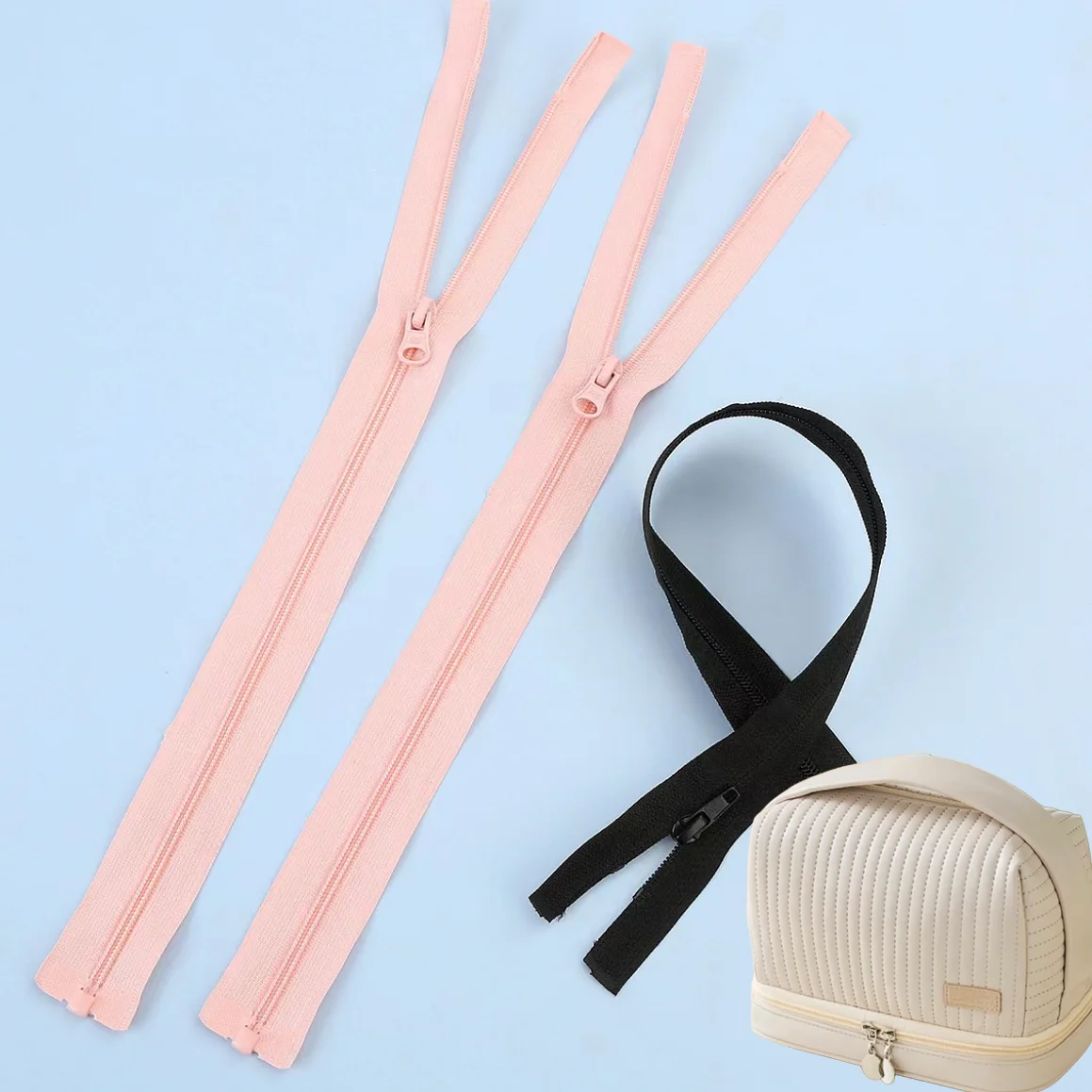 Eco-Friendly Cremallera Nylon Zips Tape Custom Nylon Open End Zipper For Sewing Accessories