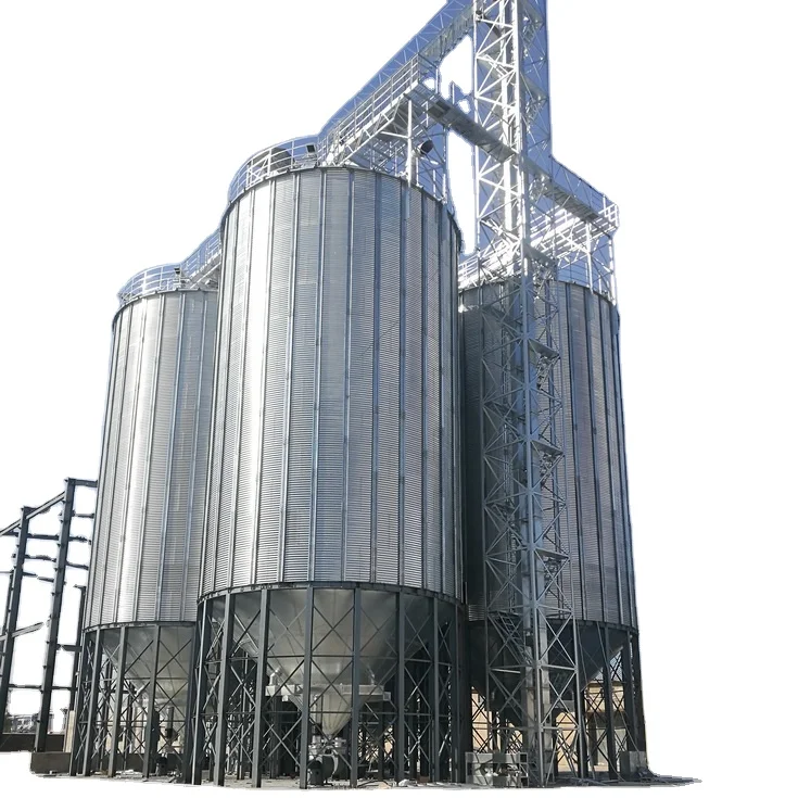 China high quality hopper grain silo maize storage tanks grain silos 300 ton capacity