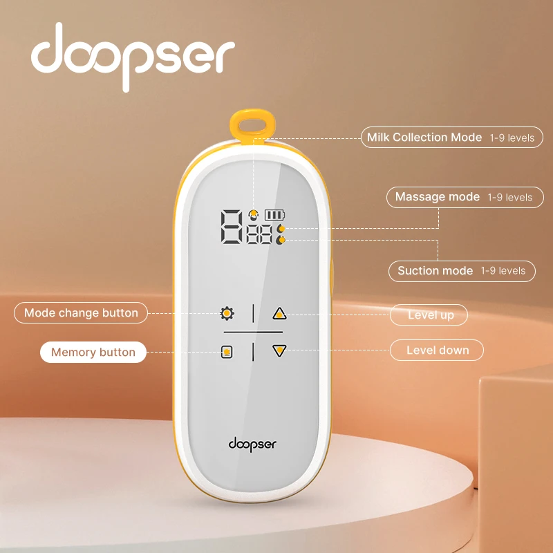 DOOPSER new slient painless milk feeding electric breast pump DPS-8009D