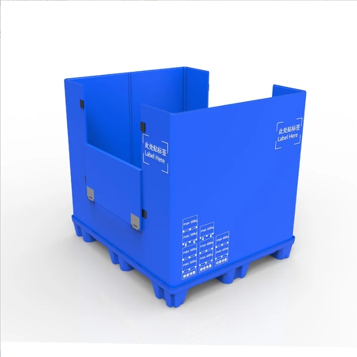 1600*1150mm Chinese factory collapsible PP sleeve easyfolding plastic Container turnover box