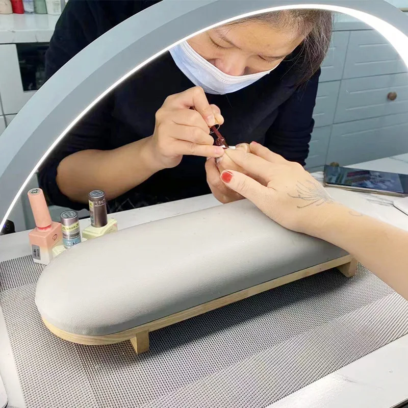 customizable Beauty with Phone Holder for Eyelash Extensions with floor 30W40W50W65W half moon light