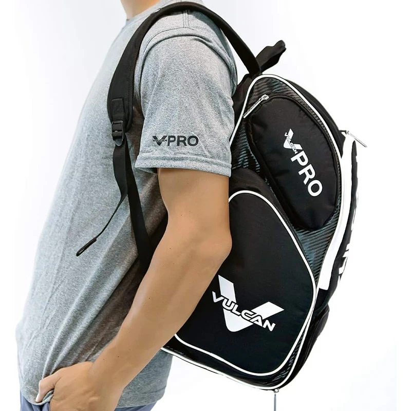 Vulcan Free sample Pickleball Backpack Tennis Bag Holds 2 Rackets, Professional Tennis Bags for Women, Tennis Backpack