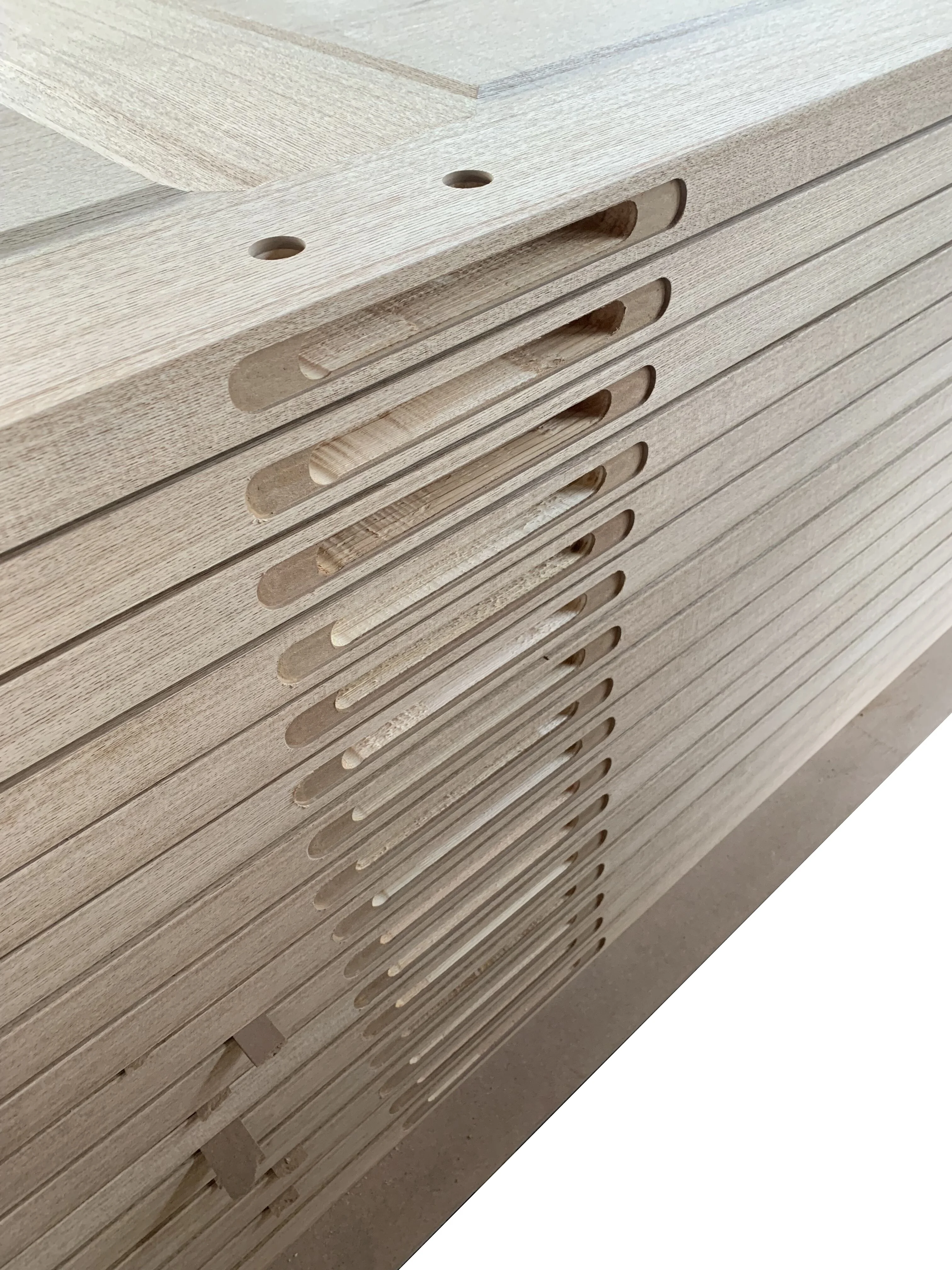 Деревянная Встраиваемая дверь из красного дуба