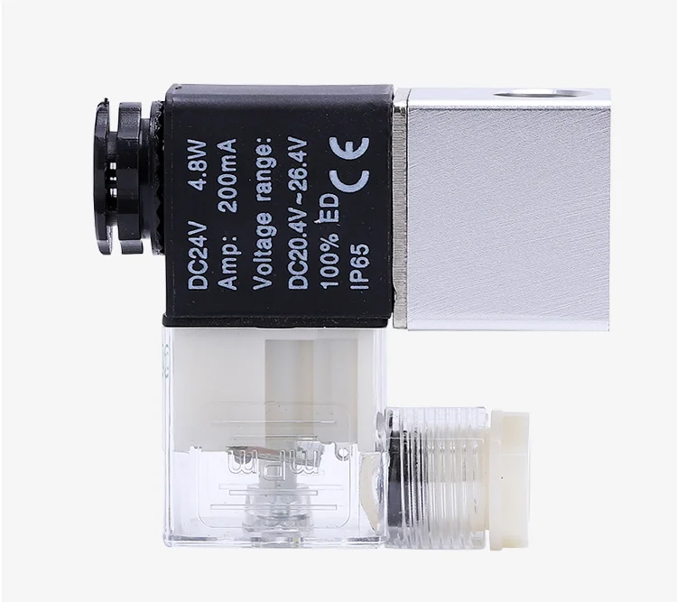 CV22-06 2V1  type Series Hot Sale 2 Position 2 Port Air Suspension Solenoid Valve 2V1-06 China manufacture factory