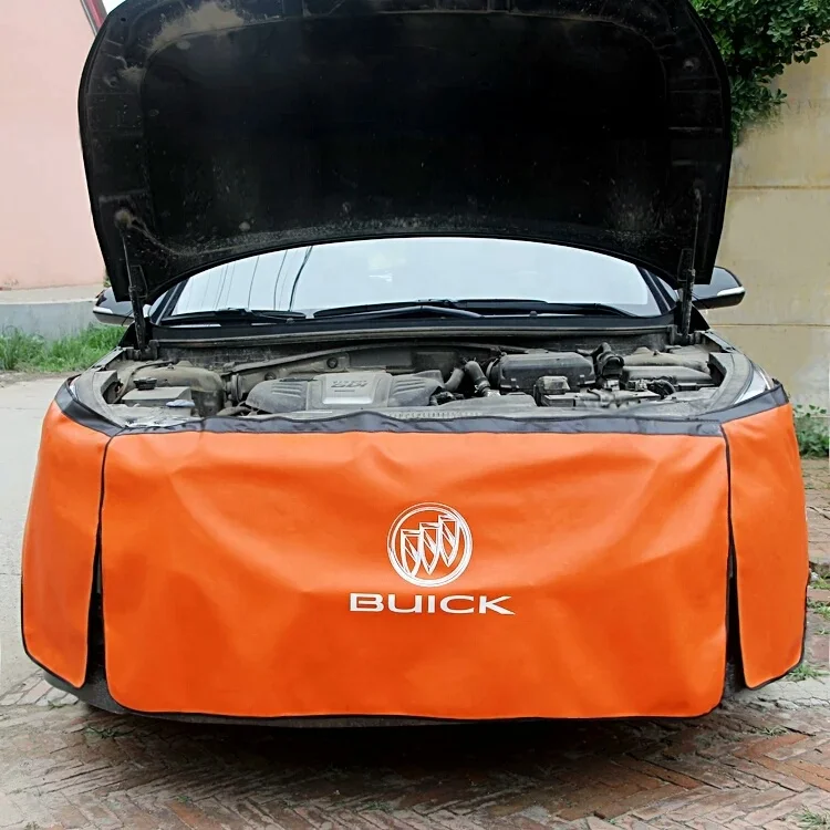 Custom Anti-oil Car Fender Covers PVC Magnetic Auto Repair Protection Pad Side Dust Car Fender Cover With Magnetic