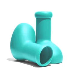 Wholesale factory manufacturer customized Logo big red boots according to your drawings