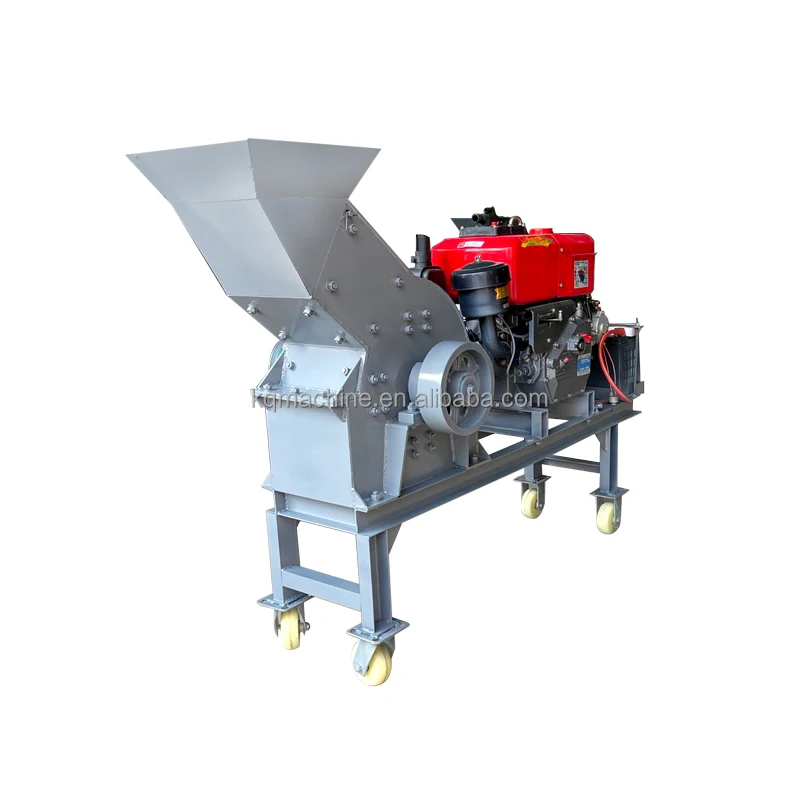 China Factory Portable Mobile Hammer Crusher Limestone Gold Mining Coal Crushing Machine