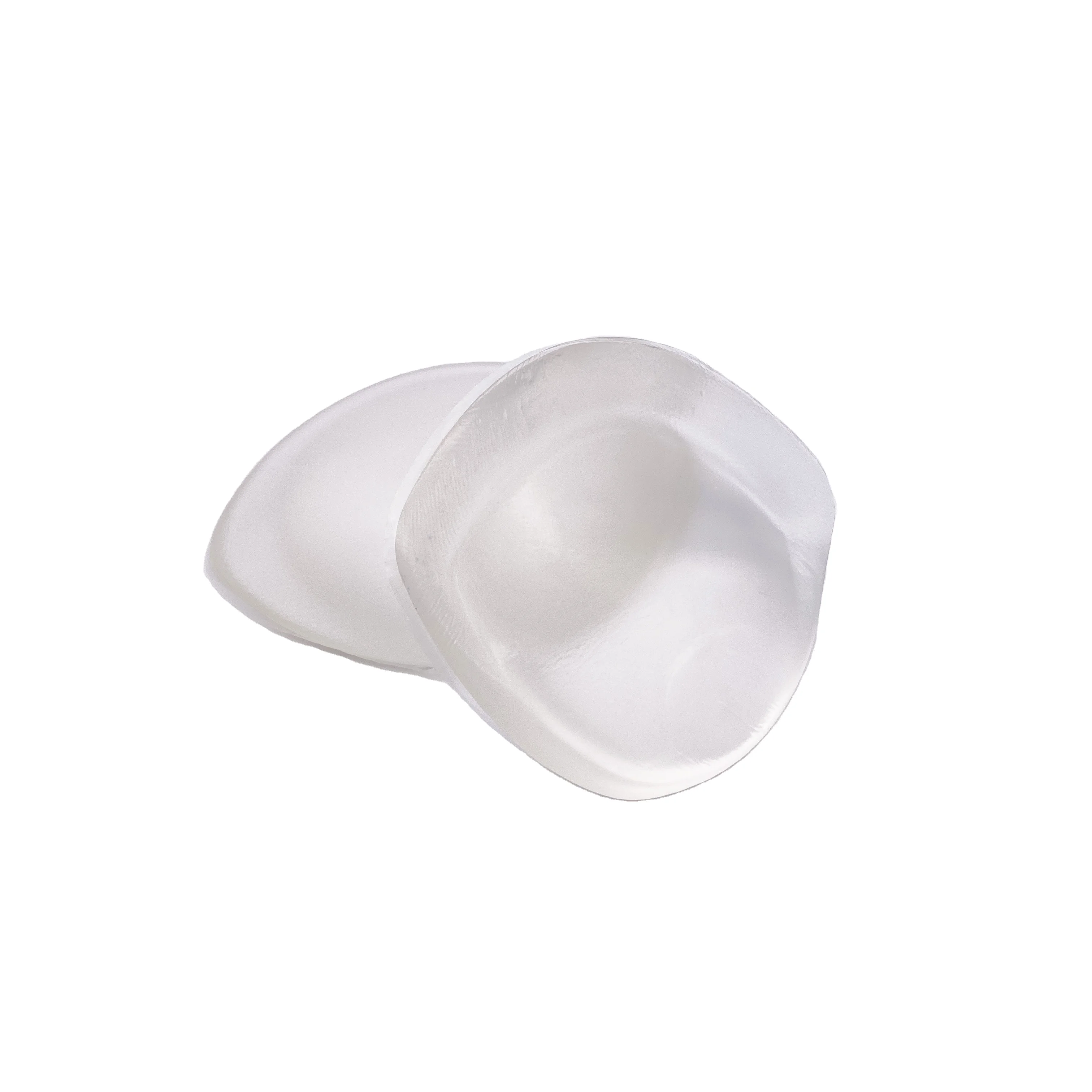 Durable Shape Clear And Skin Silicon Thick Bra Pad Reusable Bra Inserted Breast Lift Pad Push Up Big Breast For Sexy Women