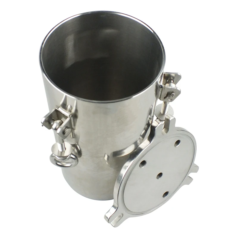 5L Glue Machine Pressure Tank 304 Stainless Steel Water Pressure Tank  Glue Pressure Barrel