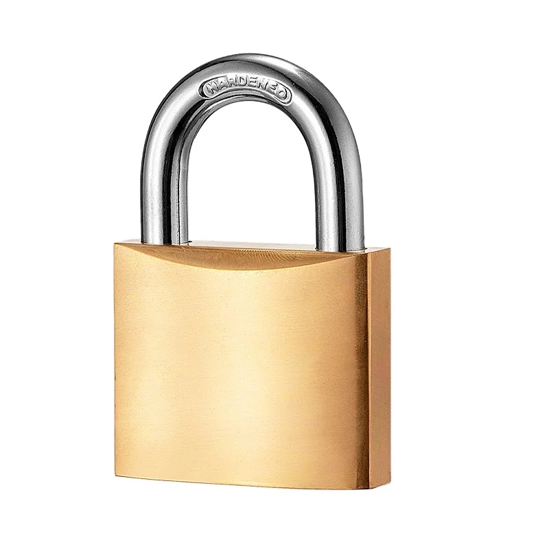 
copper padlock High quality high safety super cheap waterproof brass padlock 