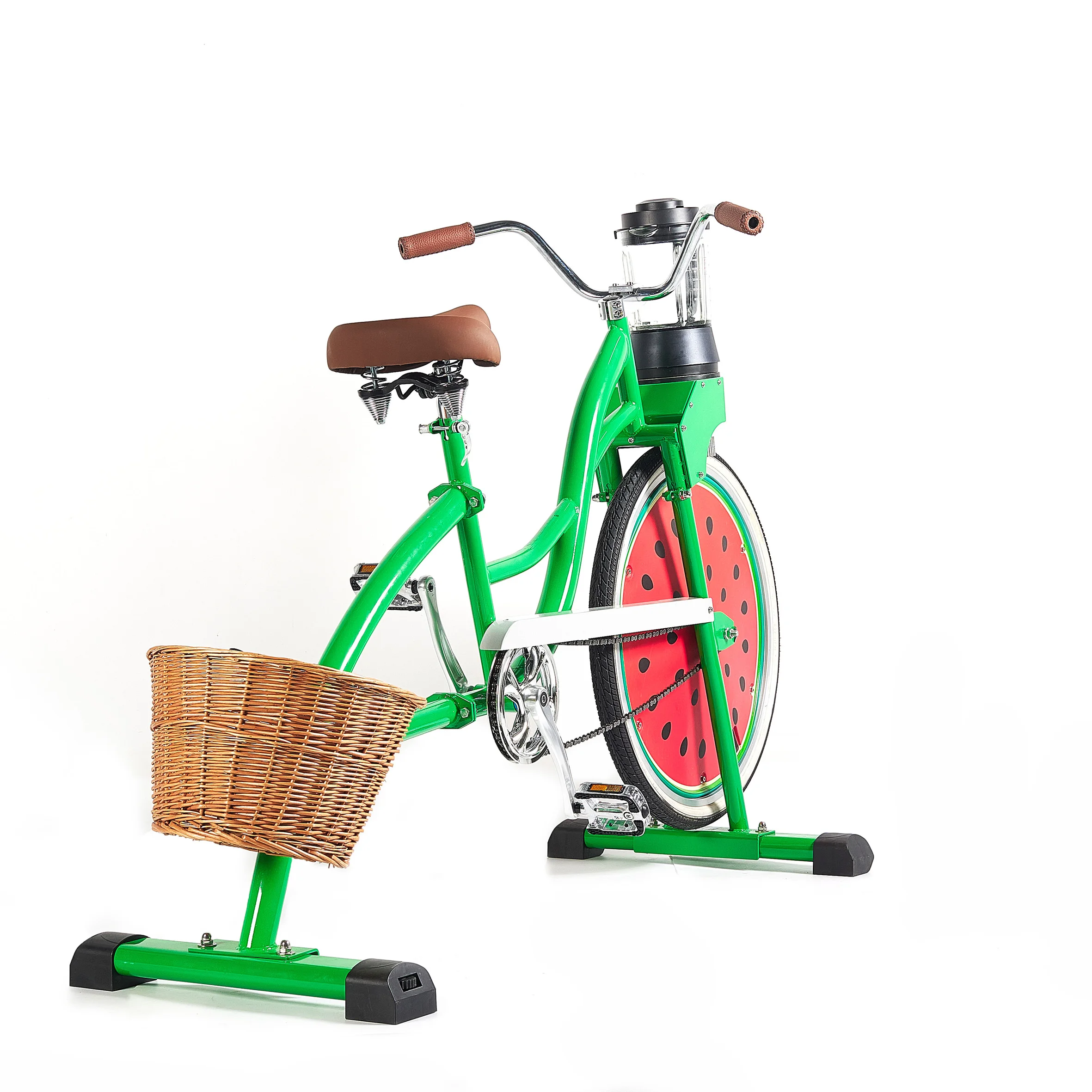 EXI Unicycle Green Physical Industrial Exercisee Advertising Playing Equipment Stationary Bikes