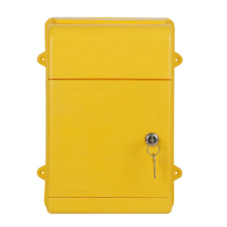 Wall Mount Plastic Mailbox Post Letterbox